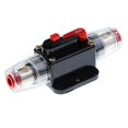 thumbnail image 1 of Dalazy DC 12V-24V Voiture Audio en Ligne Manuel Réinitialisation Disjoncteur Fusible Interrupteur 50AMP 20A, 1 of 6