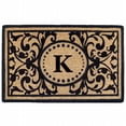 thumbnail image 1 of Nedia Home O2319K 22 x 36 Po Heavy Duty Coco Mat Monogrammé K, 1 of 1