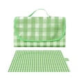 thumbnail image 3 of TIELUTT Couverture de Pique-Nique Grille Verte Couverture de Pique-Nique Couverture de Bain Portable avec Poignée Résistante au Jardin et au Sable Sac à Dos de Pique-Nique 100 Litres Gadgets de Randonnée Articles de Camping Petit Sac à Dos Hommes Randonnée Camping Cooki, 3 of 6