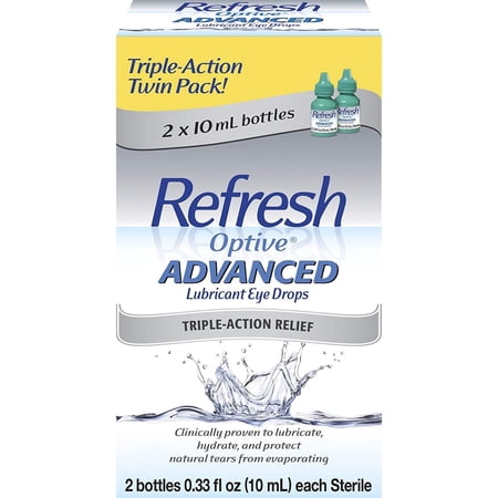 REFRESH OPTIVE ADVANCED 2 X 10ML Bottles