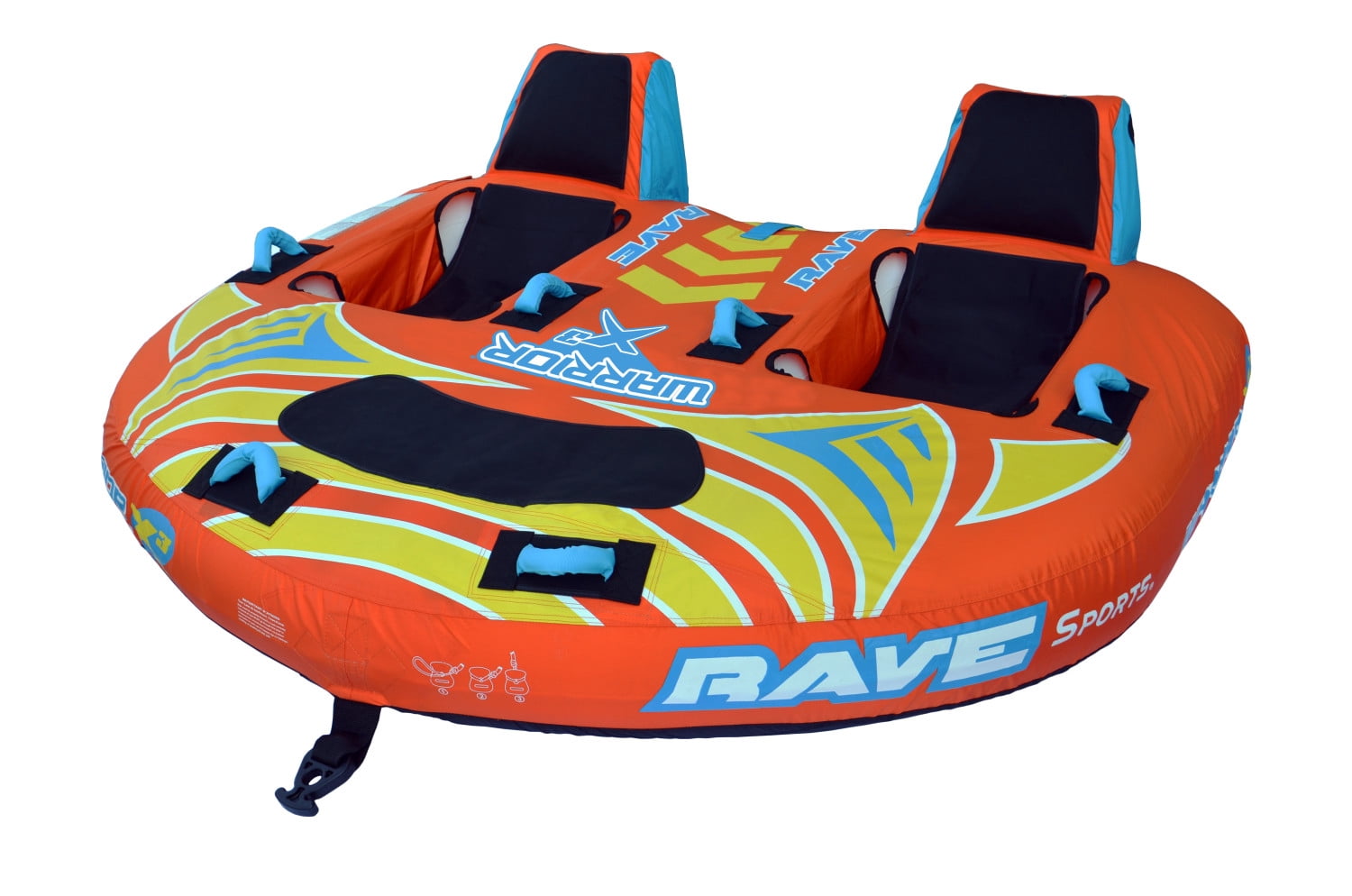 Rave Sports Warrior X3 Towable Tube Sansujyuku sansujyuku.com