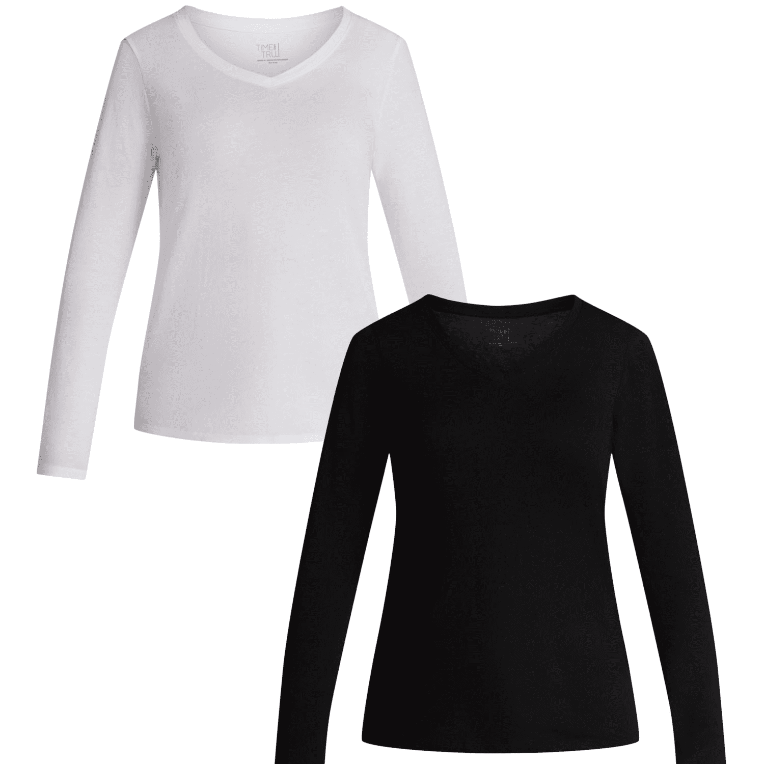 Time and Tru Women's Ribbed Knit Turtleneck, Sizes XS-XXXL