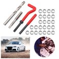thumbnail image 3 of M7 Thread Repair Kit - 25-Piece Set with Wire Inserts, Drill Bits, Taps & Installation Tools | Premium Steel Construction | Silver Finish | Portable Storage Case | Ideal for Restoring Damaged Threads, 3 of 6