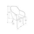 thumbnail image 5 of Monarch Specialties Dining Chair, Set Of 2, Side, Upholstered, Kitchen, Black PU, 33" H, Indoor, 5 of 6