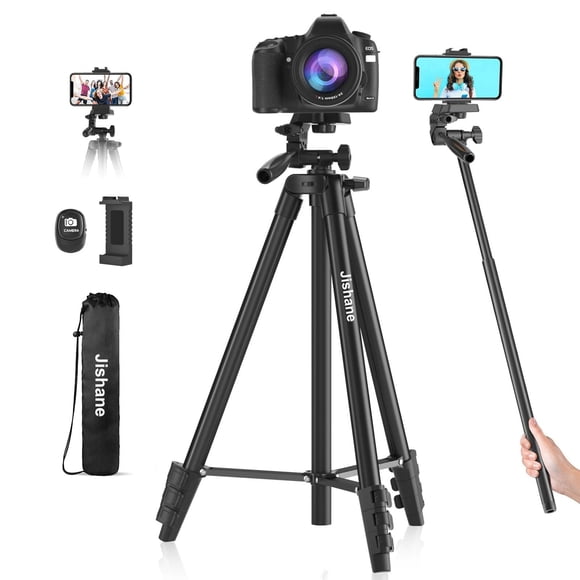 Trípode para cámara Tripod Jishane 71 con soporte remoto inalámbrico para teléfono