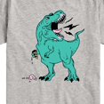 thumbnail image 3 of Instant Message - T-Rex Ice Cream - Toddler & Youth Short Sleeve Graphic T-Shirt, 3 of 6