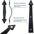 thumbnail image 4 of Magnetic Garage Door Decorative Kit Hardware Weather Resistant Faux Hinges Handles Easy Installation, 4 of 9