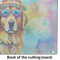 thumbnail image 5 of Golden Retriever Hippie Dawg Glass Cutting Board Large 12 in x 15 in, 5 of 5