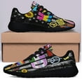 thumbnail image 3 of Be Kind Hippie Peace LGBTQ Kindness Equality Hate Has No Home Here Shoes Sneakers Black Size 9.5, 3 of 7