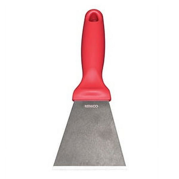 Remco 3 Stainless Steel Scraper - Red (2 Units)