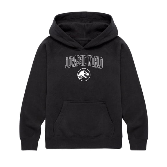 Jurassic World - JW Collegiate - Youth Boys Fleece Hoodie Sweatshirt