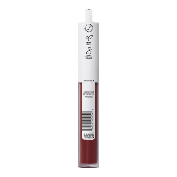 3 pack) e.l.f. Lip Lacquer, Black Cherry - Walmart Business Supplies