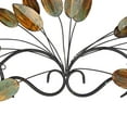 thumbnail image 4 of DecMode Brown Metal Leaf Wall Decor, 4 of 9