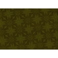 thumbnail image 1 of Ahgly Company Indoor Rectangle Patterned Dark Bronze Brown Area Rugs, 2' x 4', 1 of 6