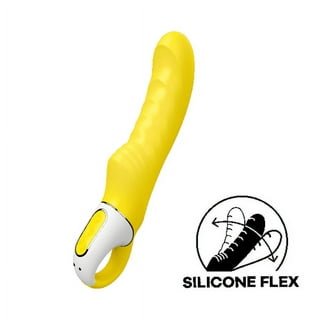 Satisfyer Dual Love Air-Pulse Vibrator With App Control (Yellow) Fixed Size  Fixed Size buy in United States with free shipping CosmoStore