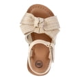thumbnail image 4 of Wonder Nation Toddler Girls Bow Sandals, 4 of 6