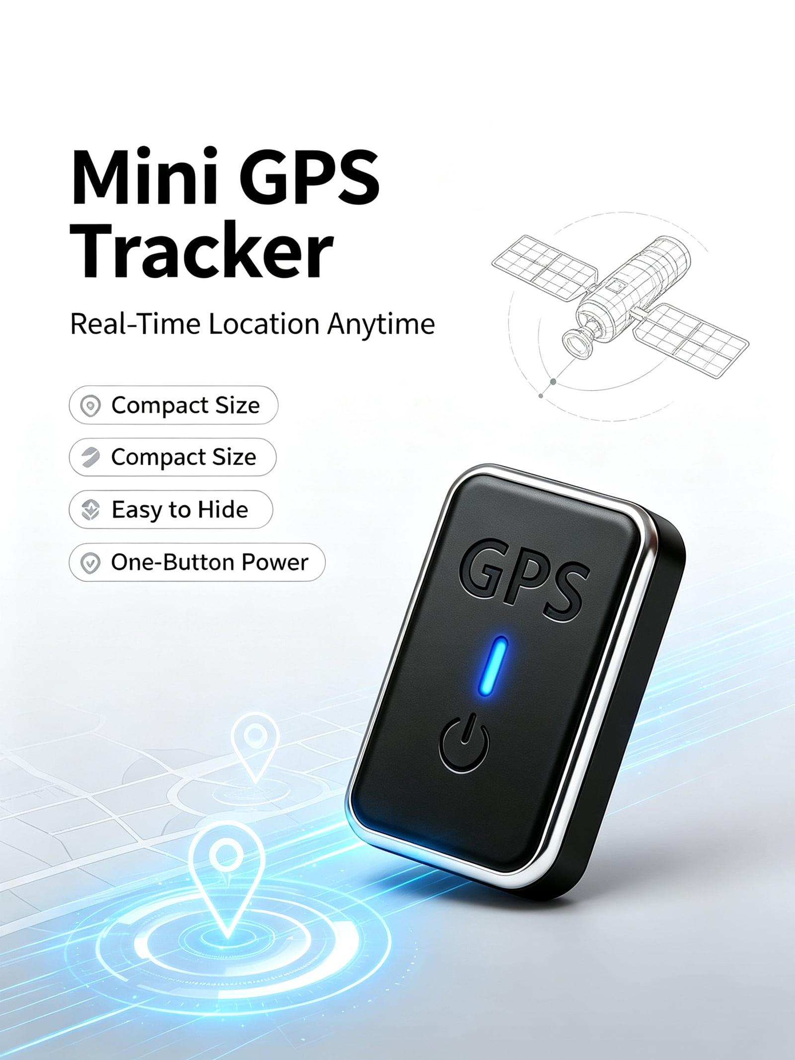 GARMIN, GPS Receiver, Dual Satellite, Bluetooth, Long Battery