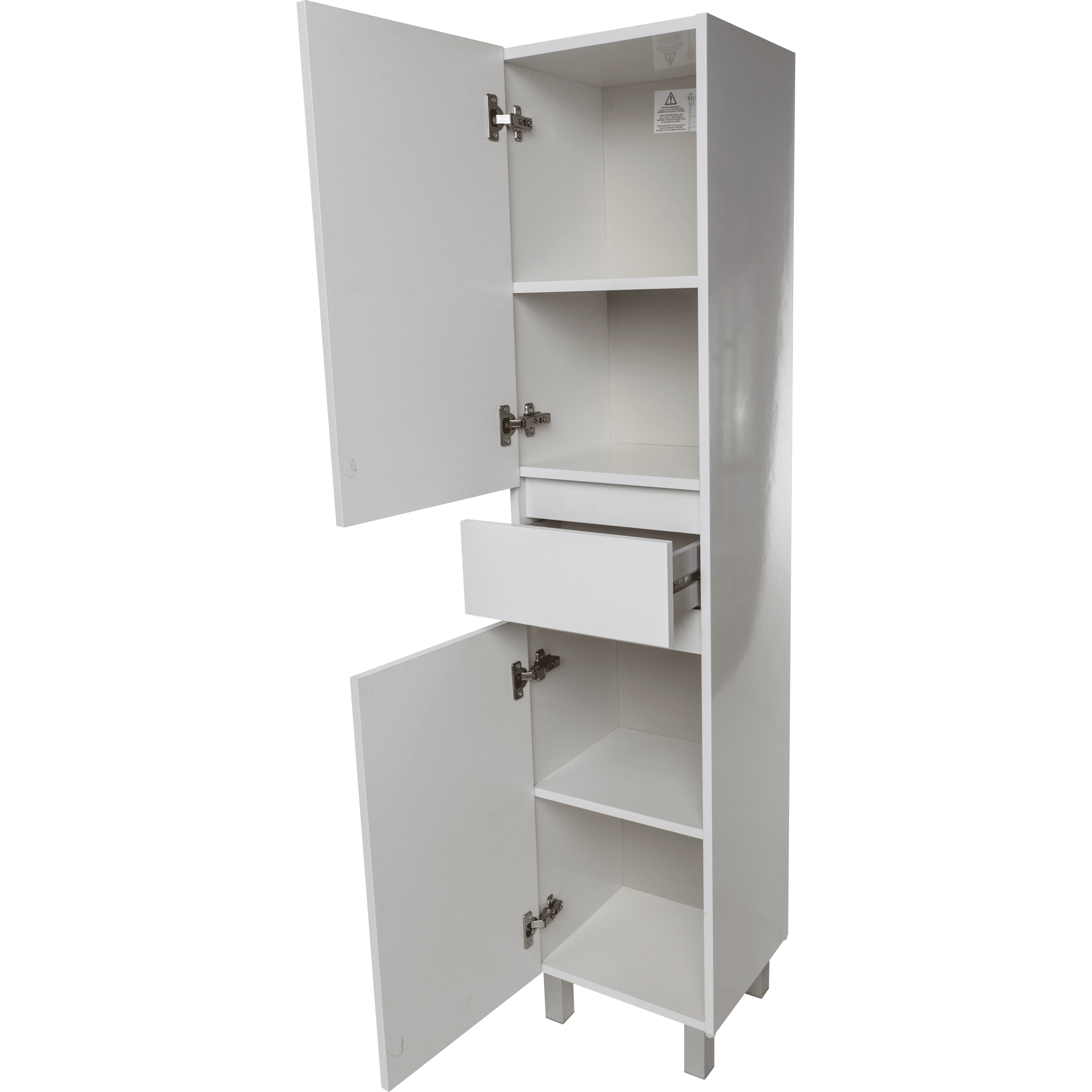 Floor Standing/ Wall Mounted Storage Tall Bathroom 1 Drawer