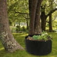 thumbnail image 6 of Fabric Raised Garden Bed, 50 Gallons Round Planting Container Grow Bags Breathable Felt Fabric Planter Pot for Plants, Flowers, Vegetables (Black), 6 of 8