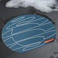 thumbnail image 4 of Silicone Floor Drain Cover | Odor Proof & Insect Proof Seal | Strong Adsorption Design | Fits 10-15cm Drains | Blue/Gray/Dark Gray | Easy Installation, 4 of 6