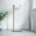thumbnail image 2 of KES Freestanding Toilet Paper Holder Stand SUS304 Stainless Steel Brushed, 2 of 8