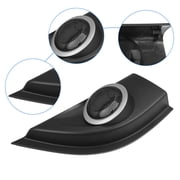1 Pair Car Door Tweeter Speaker Panel Cover Trim Fit for Honda City 2014 2015 2016 2017 2018 2019