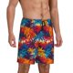 thumbnail image 2 of Fotbe Colorful Hawaii Palms Pantalones Cortos de Pijama para Hombre, Ropa de Dormir, Pantalones de Pijama Cortos para Hombre-XX-Large, 2 of 6