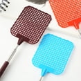 thumbnail image 2 of 1pc, Creative Retractable Plastic Fly Swatter, Summer Mosquito Swatter, Home Daily Use Fly Killer Artifact, Summer Essentials, Beach, Travel Accessories, 2 of 5