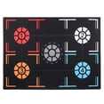 thumbnail image 1 of TIELUTT Portable Basketball Footwork Training Mat Large Agility Footstep Training Mat Non Silent BasketballMat Clip on Food Strainer Foam Yoga Bricks Metal Gear Solid Pin Memory Foam Yoga Beginner Se, 1 of 4