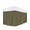 Dark Avocado Green, variant on Sage Green Bed Skirt Queen Size, Farmhouse Sage Green Decor Wrap Around Bed Skirting with Adjustable Elastic Strap, Dust Ruffle Pleated Bedskirts 16 Inch Drop for Bedroom Queen Beds