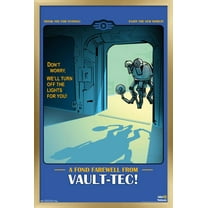 Fallout: 76 - Fond Farewell Wall Poster, 22.375" x 34" Framed