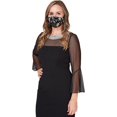 thumbnail image 2 of Alex Evenings Robe Droite Courte pour Femmes Grande Taille avec Détail d'Illusion Orné 20 Plus Noir, 2 of 5