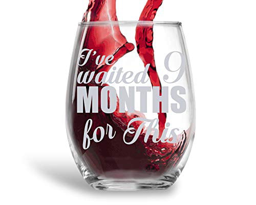 BLOOD OF MY ENEMIES Stemless Wine Glass Engraved 21 oz Funny Gift Girlfriend 