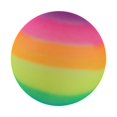 thumbnail image 4 of Pelota de juegos arcoíris para interiores y exteriores, juguete divertido de PVC para deportes, pelota saltarina para niños, para parques, fiestas, gi, 4 of 10