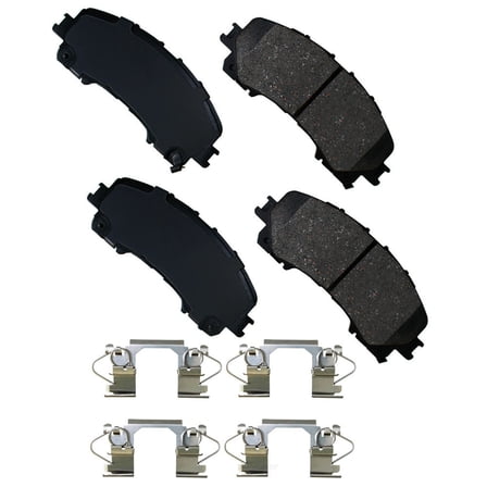Disc Brake Pad Set Fits select: 2014-2020 NISSAN ROGUE, 2014-2023 INFINITI Q50