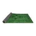 thumbnail image 2 of Ahgly Company Indoor Square Persian Emerald Green Traditional Area Rugs, 3' Square, 2 of 4