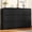 Black, variant on 6-Drawer Dresser for Bedroom, 47-inch Wide Modern Minimalist Storage Chest with Safe Rounded Corners & Handle-Free Groove Design, Anti-Tip Anchor Included (Black)