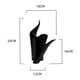 thumbnail image 2 of Jarrón de cerámica negro vibrante, arreglo floral hidropónico, adorno decorativo for el hogar, flores artificiales secas, 2 of 8