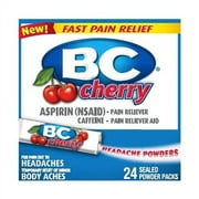 Bc Headache Powder Stick, Cherry - 24 Ea, Over-the-Counter Medicines
