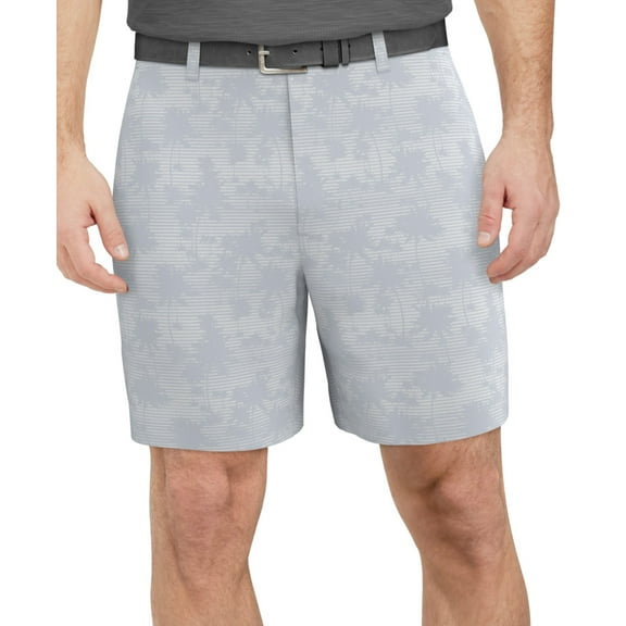 Pga Tour Mens Regular fit Golf Shorts 44 Grey