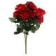 thumbnail image 4 of Flores artificiales Plantas Seda Plástico Rosa Arreglos florales Ramos de boda rojo Zulema Flores rosas francesas artificiales, 4 of 8
