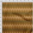 thumbnail image 4 of oneOone Georgette Viscose Brown Fabric Ikat Craft Projects Decor Fabric Printed By The Yard 42 Inch Wide, 4 of 4