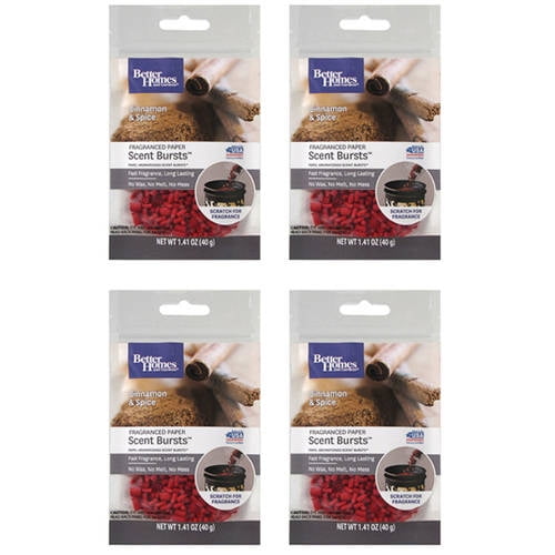 Better Homes And Gardens 4pk Scent Bursts CINNAMON & SPICE Walmart