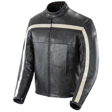 Joe Rocket Old School Leather Jacket Black