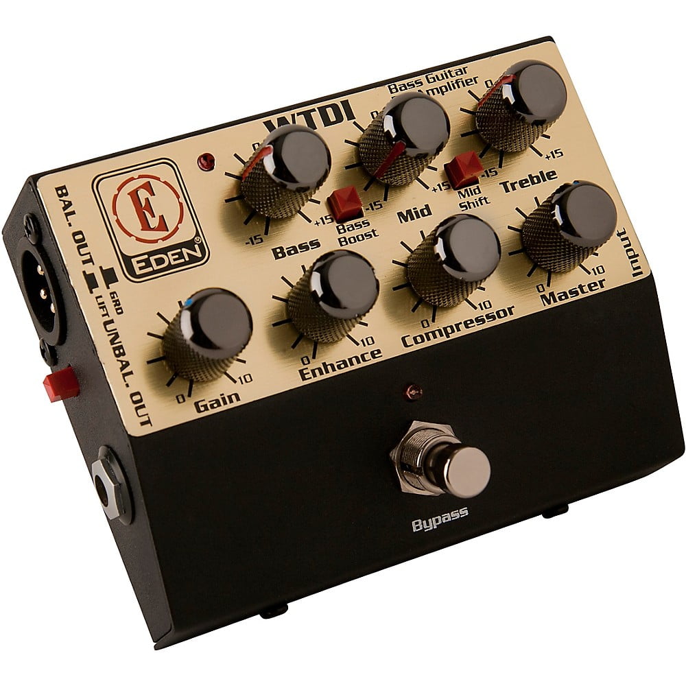 Eden WTDI Bass Direct Box/Preamp Pedal - Walmart.com
