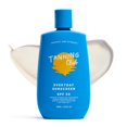 thumbnail image 1 of Tanning Club - Protector solar diario - Loción de protección solar ligera SPF 30 para rostro y cuerpo - Ácido hialurónico, aloe y aceite de coco - Resistente al agua y al sudor (80 minutos) - 150 ml, 1 of 5