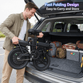 thumbnail image 5 of 14" Electric Folding Bike for Adults,500W Motor , 19mph, 18-32 Miles Range,Removable 36V12Ah Battery for Commuting, Class2, 5 of 7