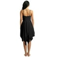 thumbnail image 3 of inhzoy Women's Elegant Lyrical Ballet Contemporary Dance Dresses Black L, 3 of 8