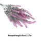 thumbnail image 4 of Cateissary Flor artificial decorativa para el hogar, flor de lavanda falsa, decoración para eventos de bodas, púrpura Flores artificiales rojo 35cm Cateissary HA6558-04B, 4 of 6