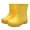 Yellow, variant on Kids Soli𝖽 Rain 𝖡oots Waterproo𝖿 Rubber Rain𝖡oots for Boys Girls Toddler Lightweight Non Slip Mud Proof Rain Shoes NiñOs Botas De Lluvia Waterproo𝖿